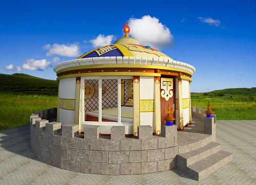 蒙古建筑設(shè)計(jì)的裝飾風(fēng)格