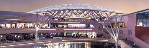 太原萬象城燈光設計：融入自然，點亮建筑的夜間形象
