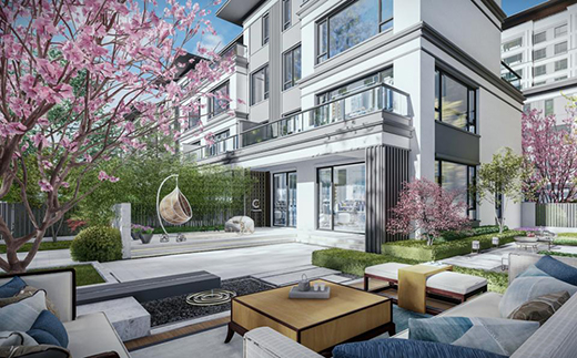為美好而來，用輕奢空間設計創(chuàng)建文安孔雀城御湖上院